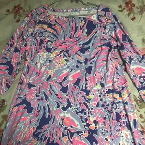 Lily Pulitzer Sophie Shrimply Chic Dress XL